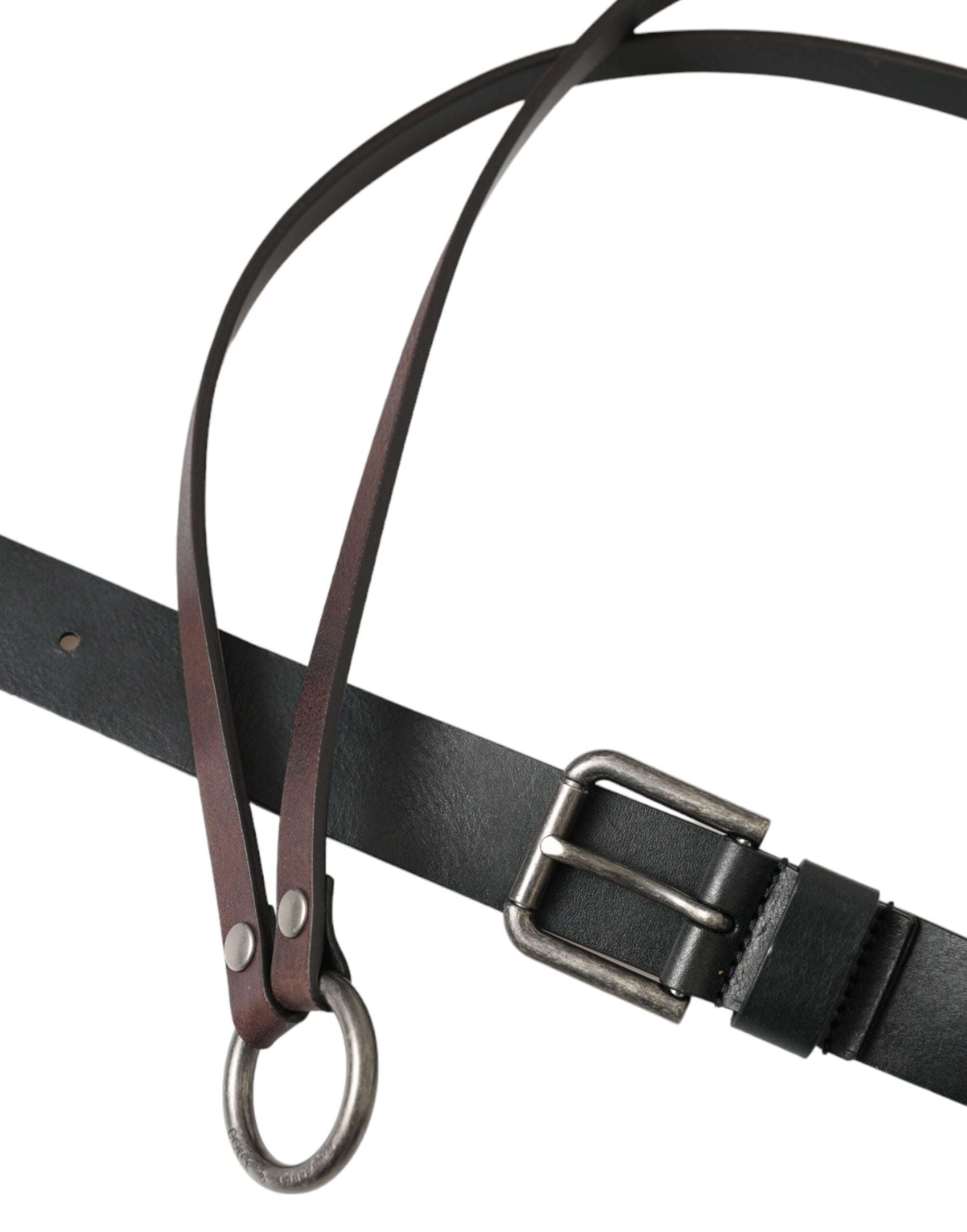 Dolce & Gabbana Black Belt for Men detail view