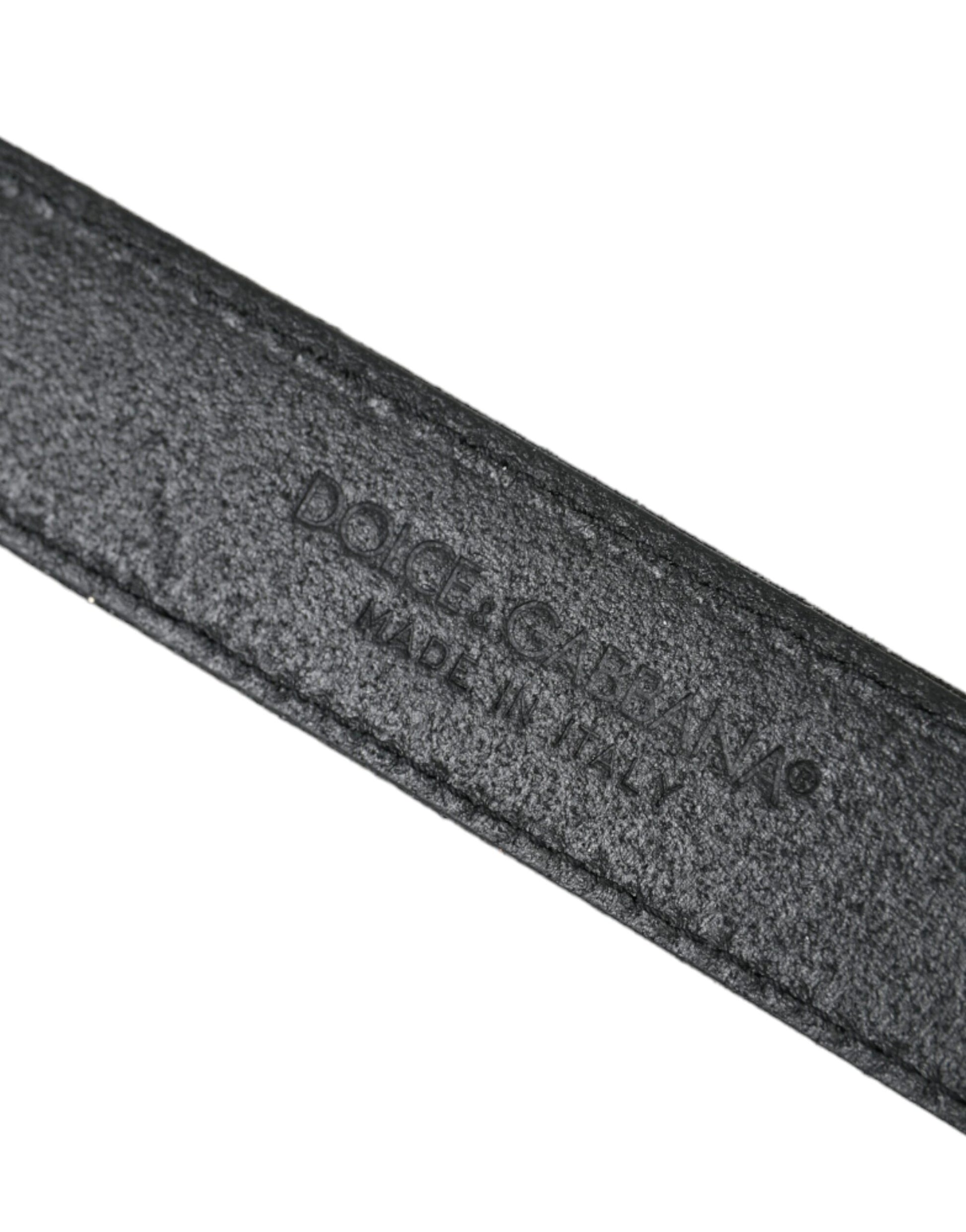 Dolce & Gabbana Black Belt for Women side view