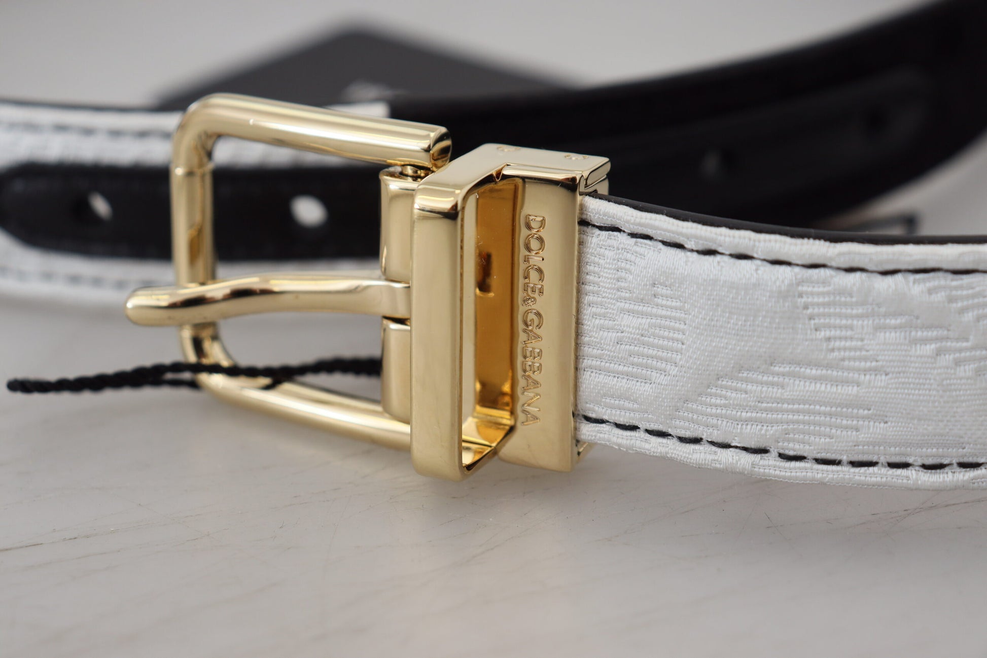 Dolce & Gabbana White Belt for Women additional view