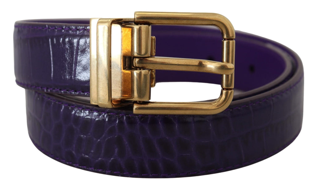 Dolce & Gabbana Purple Belt for Women detail view
