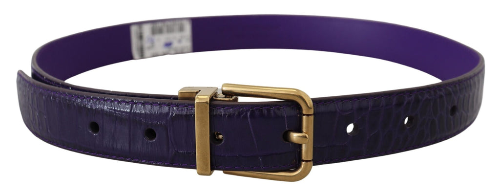 Dolce & Gabbana Purple Belt for Women side view