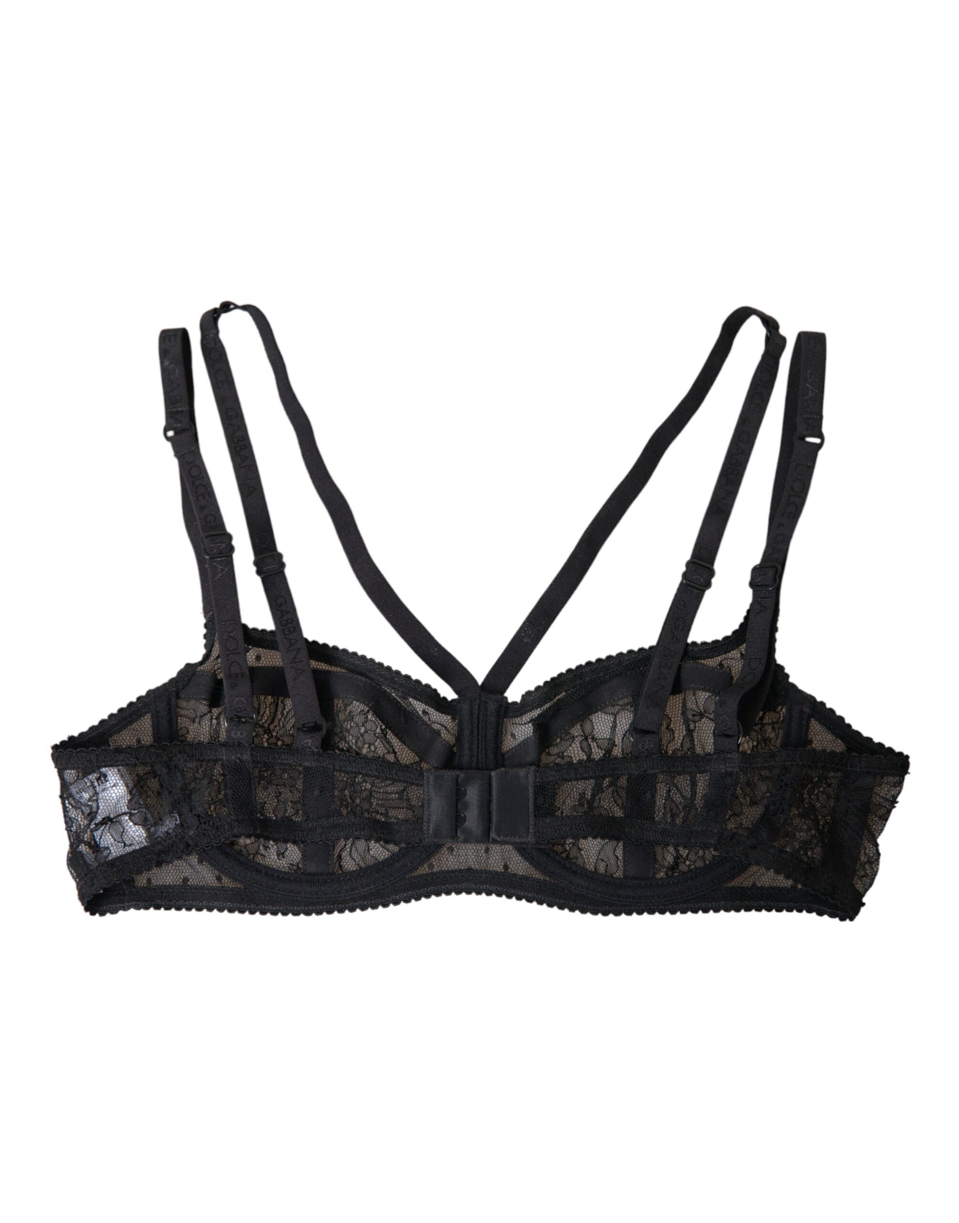 Dolce & Gabbana Black Bras for Women side view
