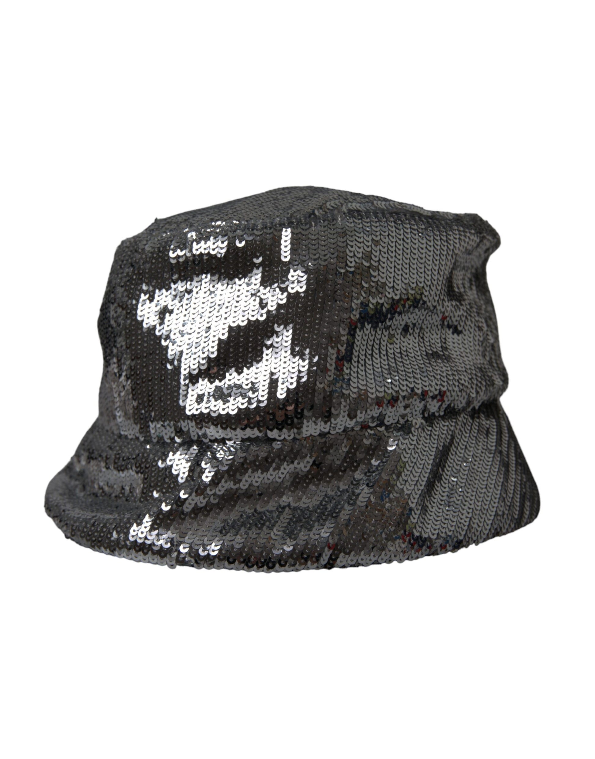 Dolce & Gabbana Silver Bucket Hats for Men