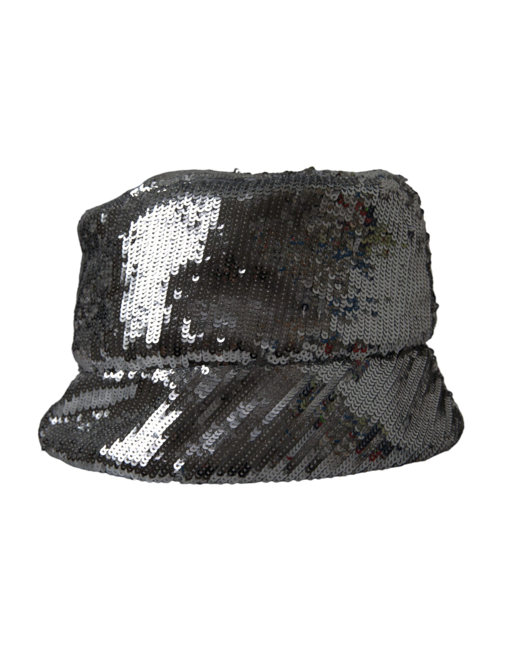 Dolce & Gabbana Silver Bucket Hats for Men detail view
