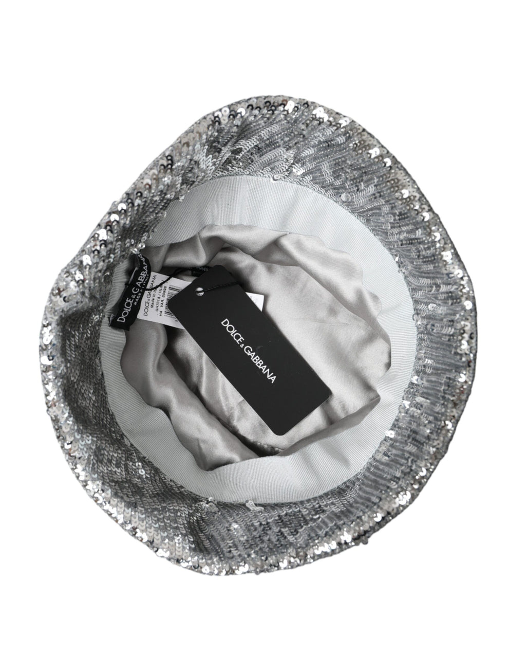 Dolce & Gabbana Silver Bucket Hats for Men additional view
