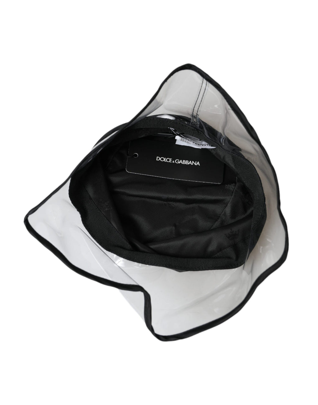 Dolce & Gabbana Black Bucket Hats for Men side view