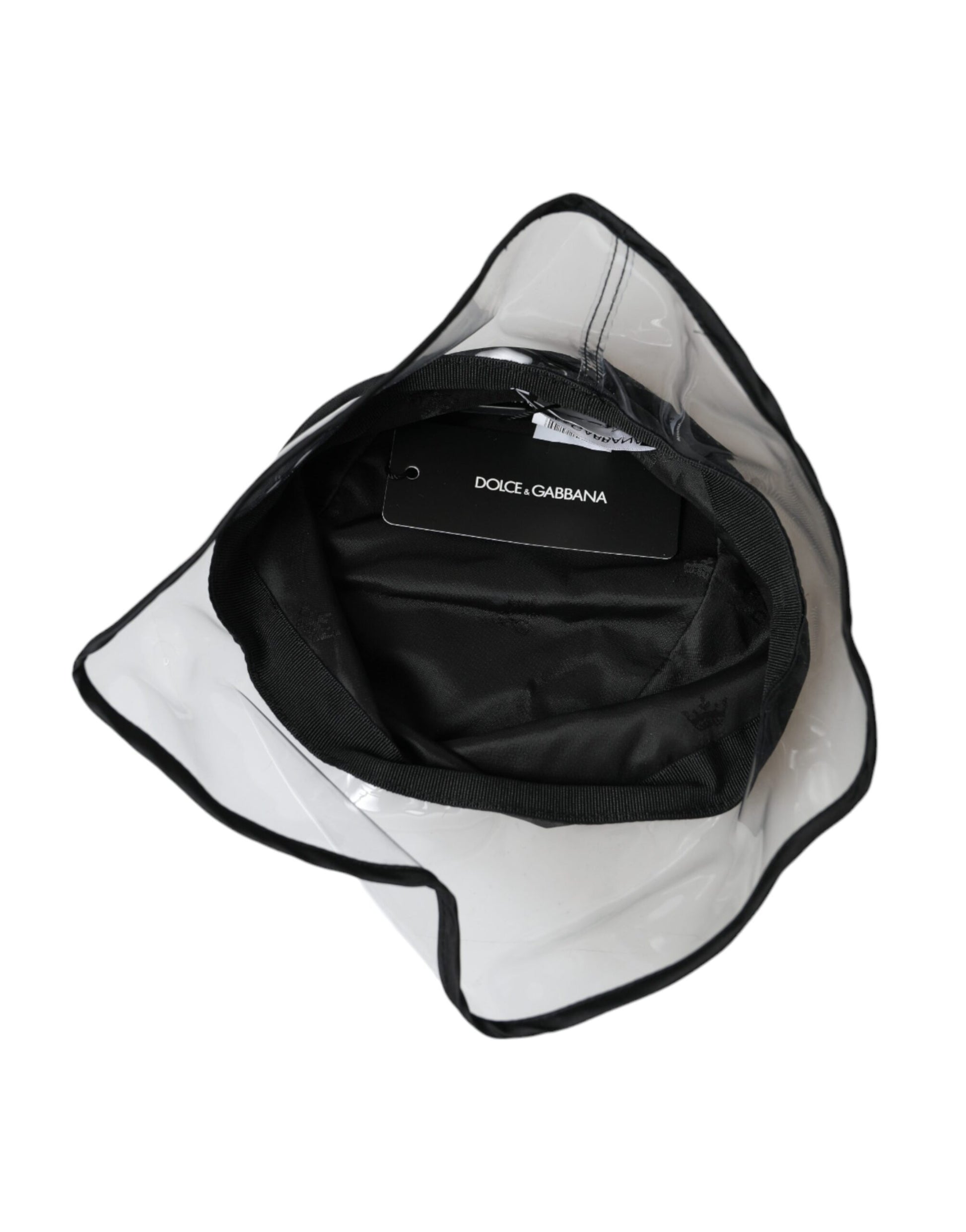 Dolce & Gabbana Black Bucket Hats for Men side view