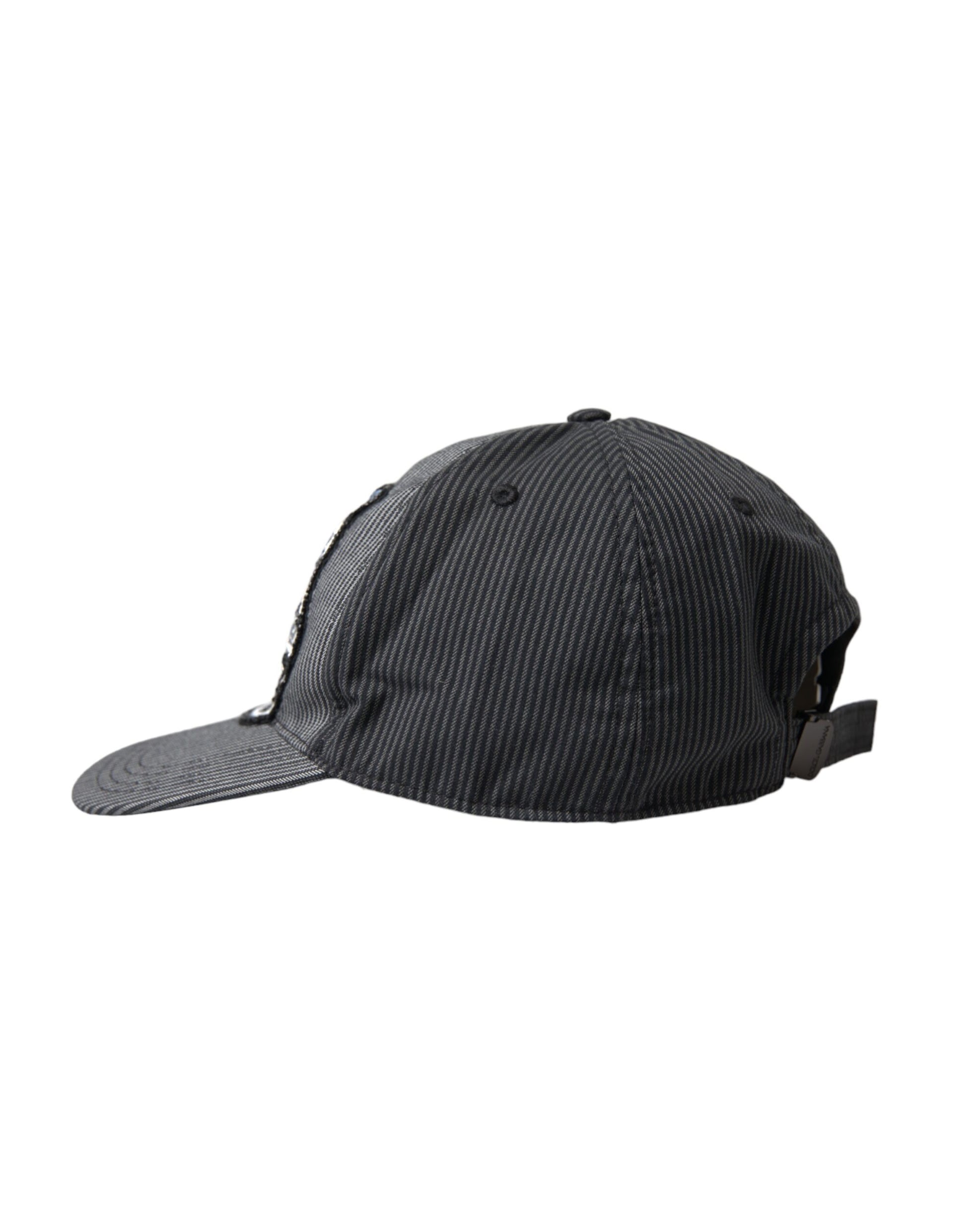 Dolce & Gabbana Black Baseball Cap for Men alternate view