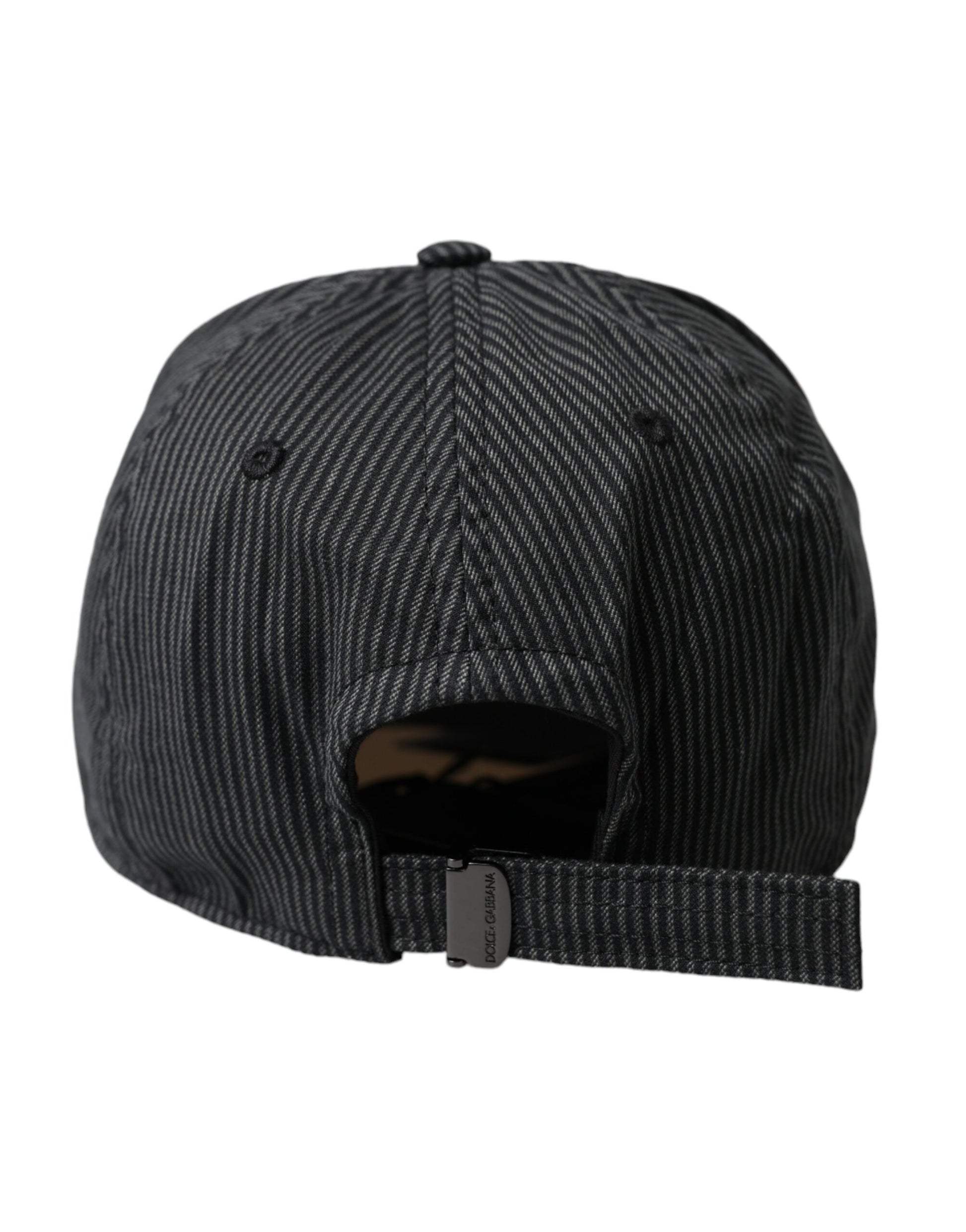 Dolce & Gabbana Black Baseball Cap for Men side view