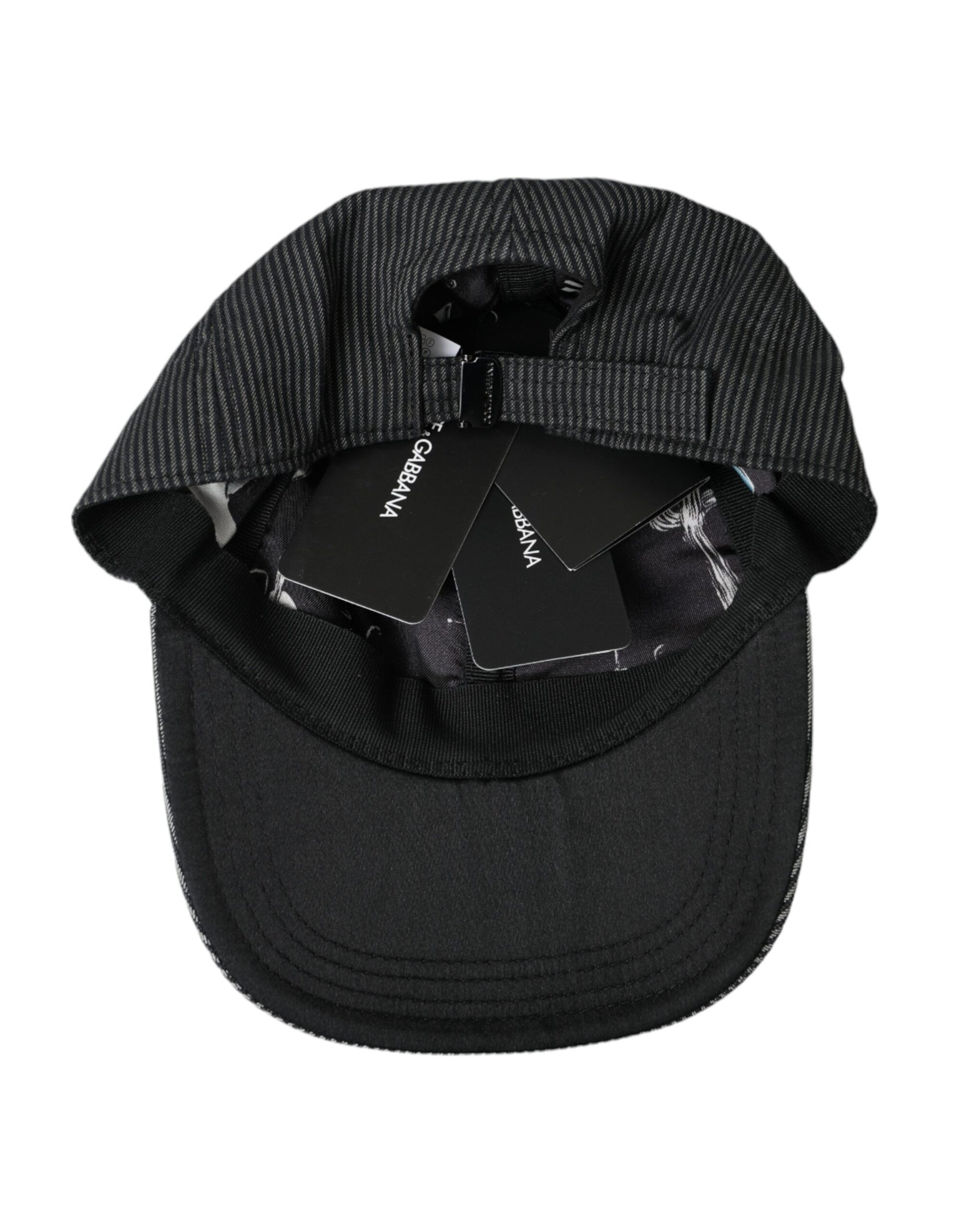 Dolce & Gabbana Black Baseball Cap for Men additional view