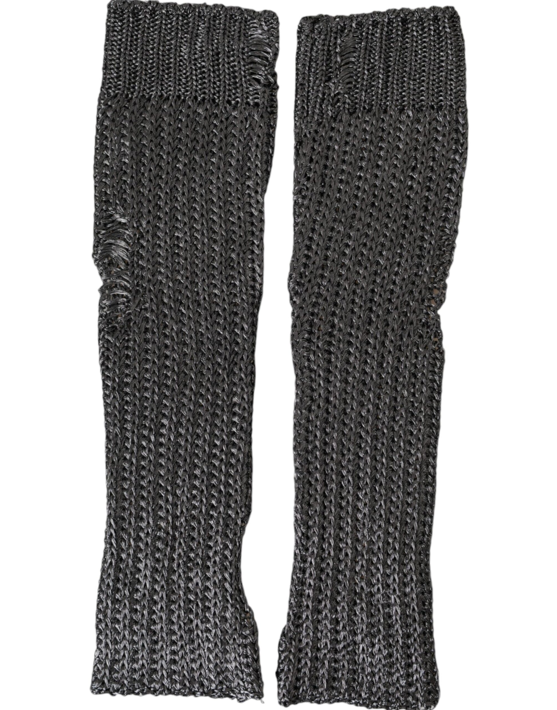 Dolce & Gabbana Grey Gloves for Women