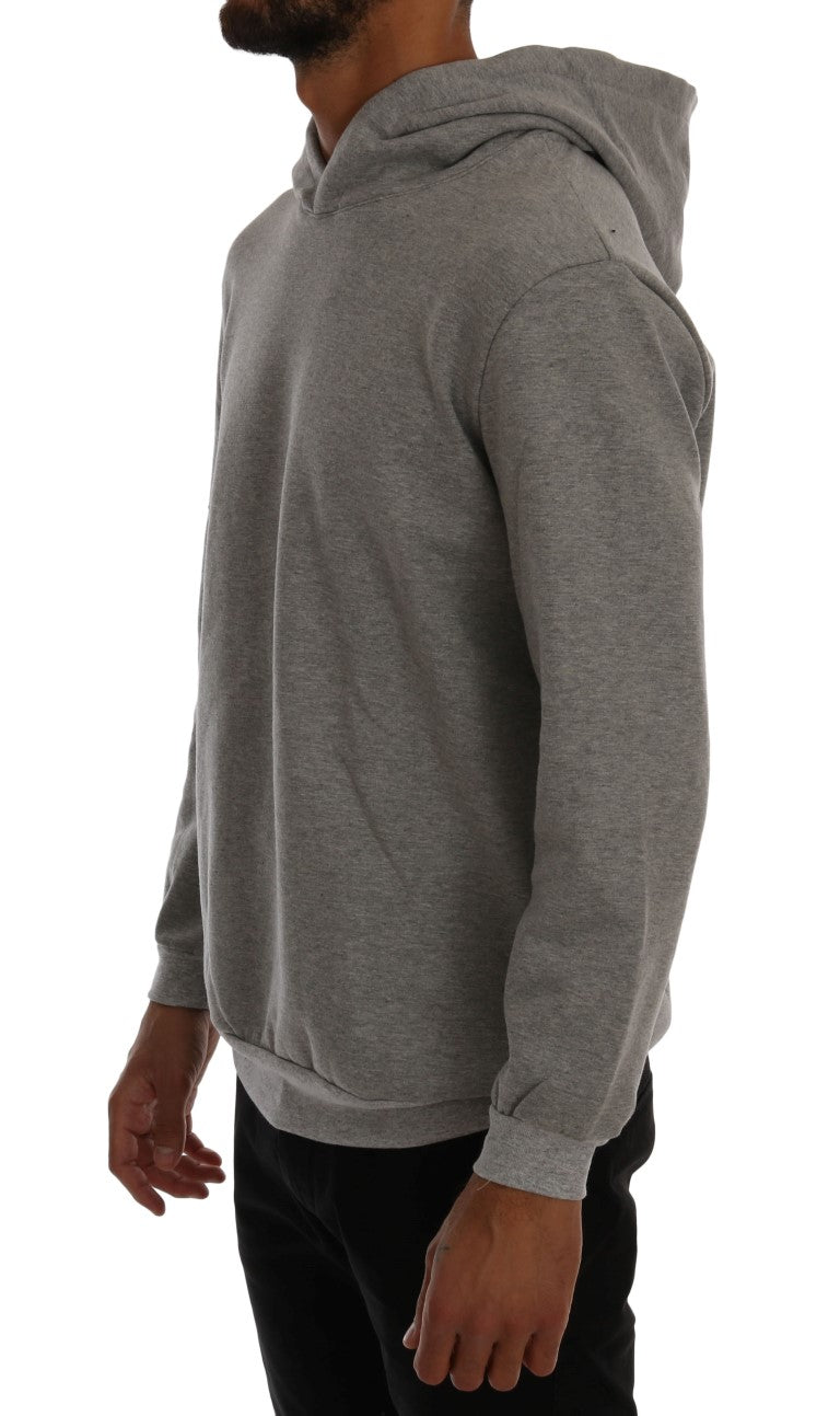 Daniele Alessandrini Grey Hoodie for Men alternate view