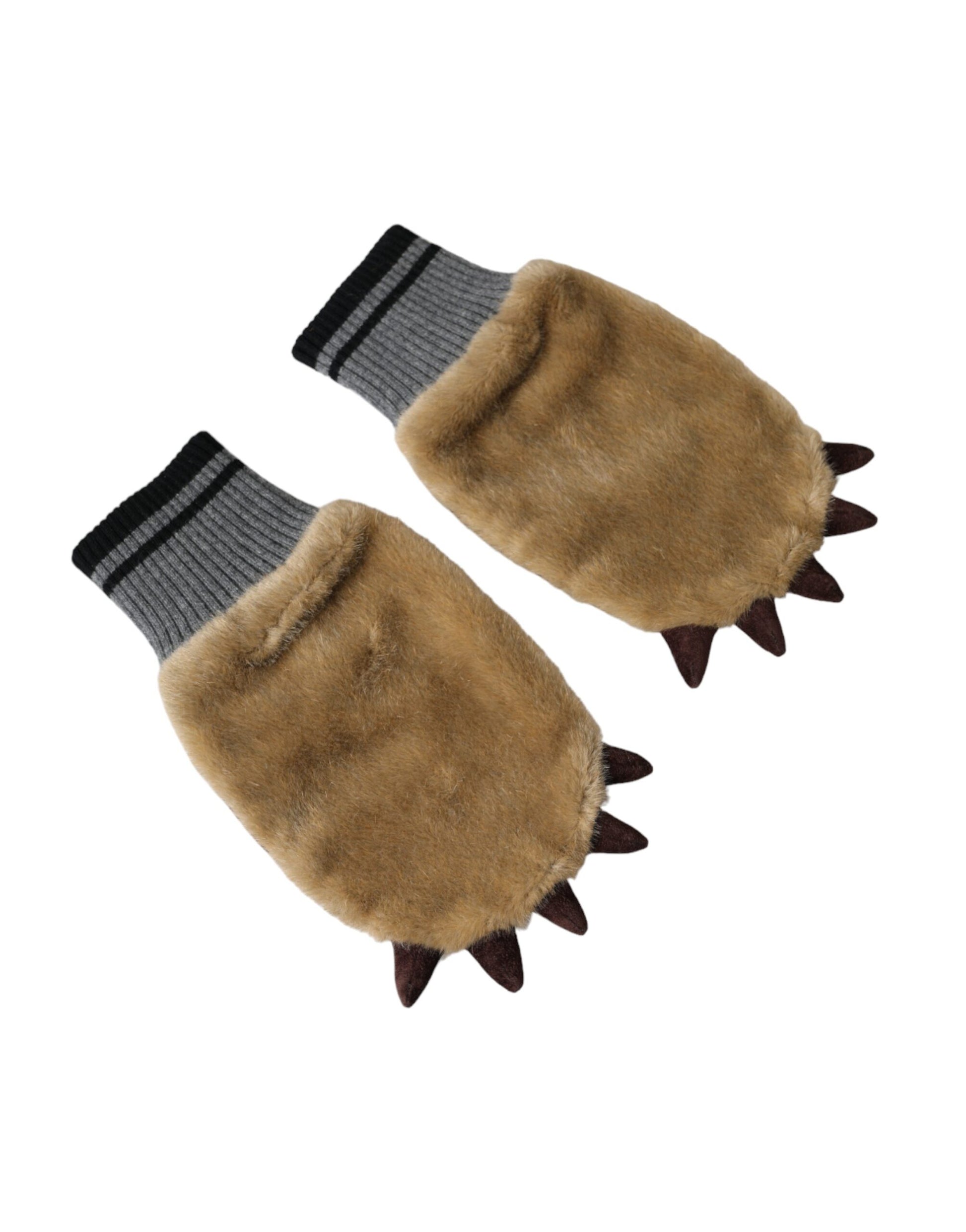 Dolce & Gabbana Beige Gloves for Women