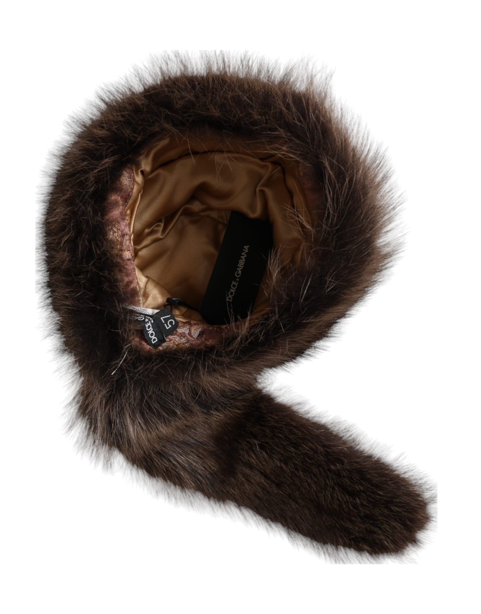 Dolce & Gabbana Brown Bucket Hats for Women additional view