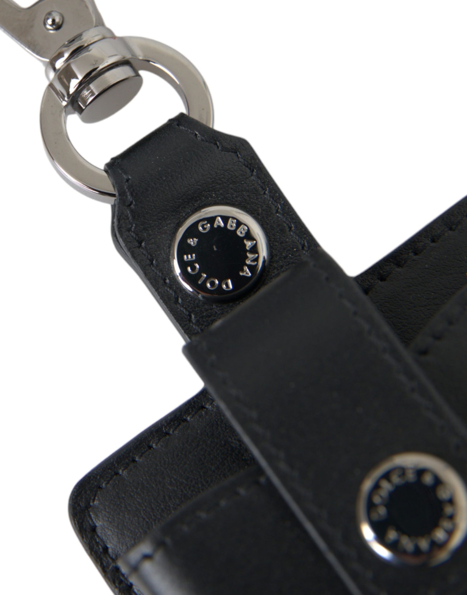 Dolce & Gabbana Black Airpod Holders for Women detail view