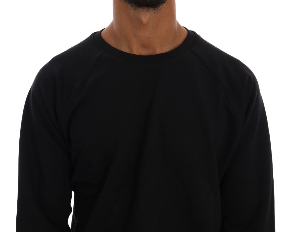 Daniele Alessandrini Black Sweatshirt for Men side view