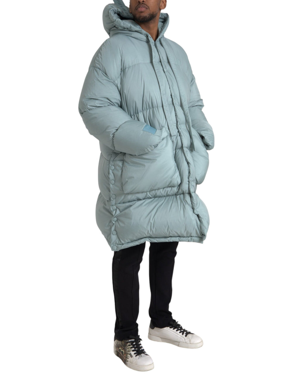 Dolce & Gabbana Blue Full Length Jacket for Men alternate view