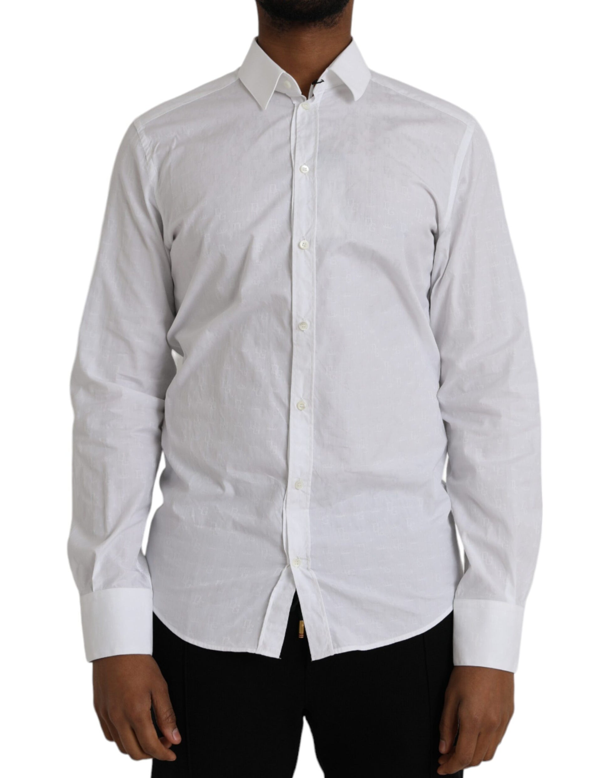 Dolce & Gabbana White Dress Shirt for Men