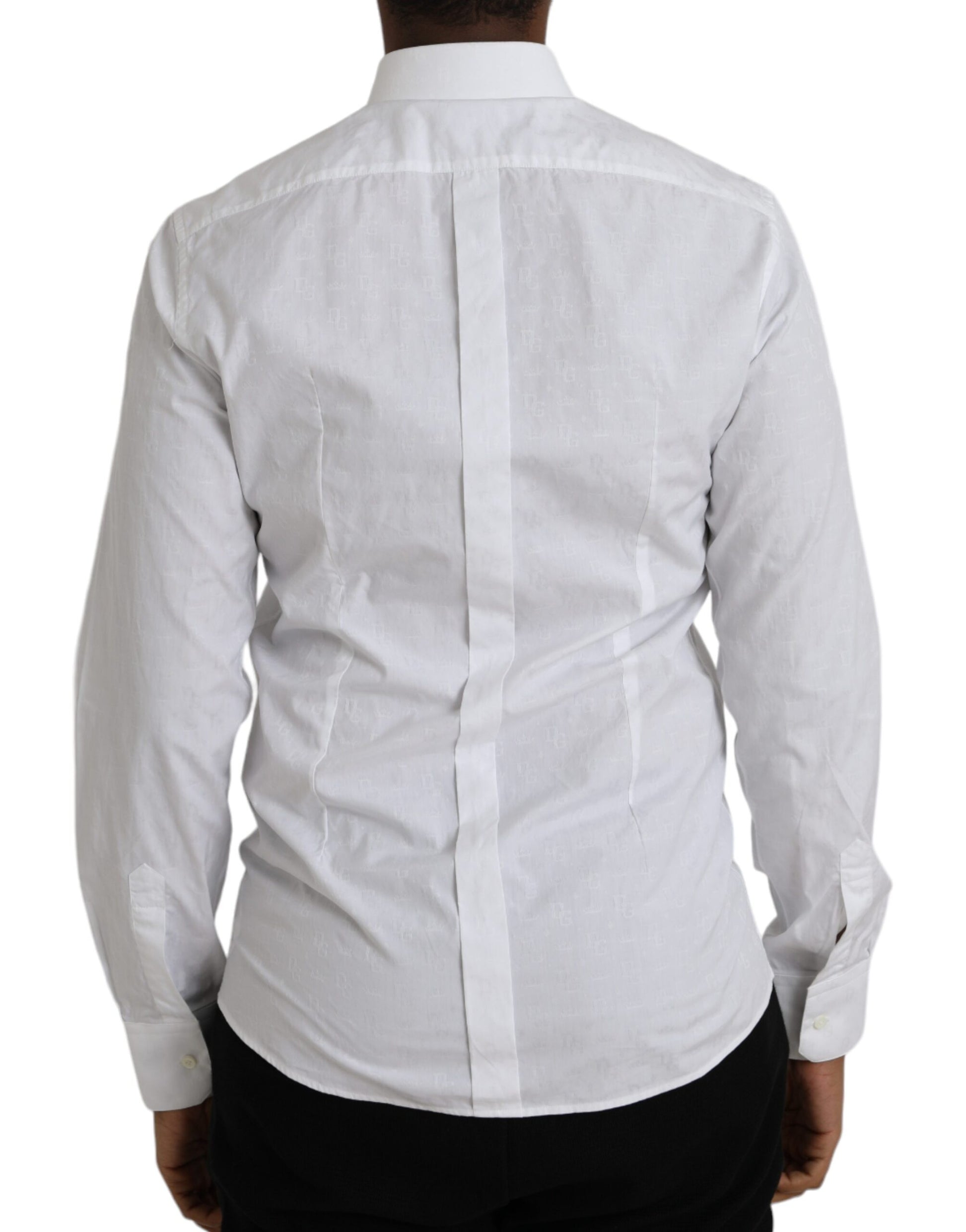 Dolce & Gabbana White Dress Shirt for Men detail view