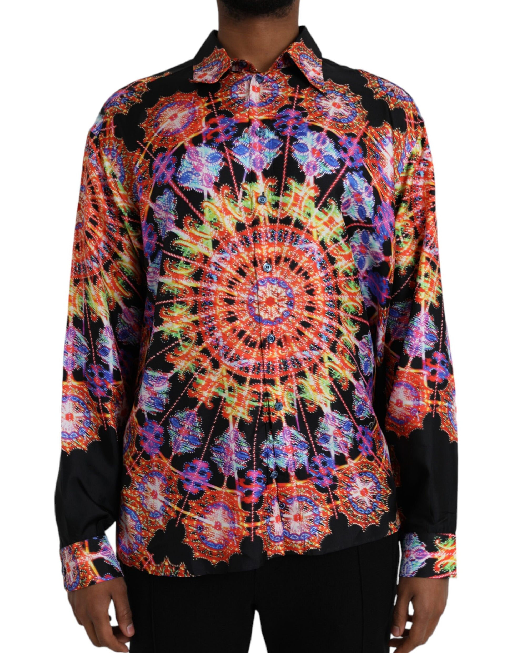 Dolce & Gabbana Multicolor Dress Shirt for Men