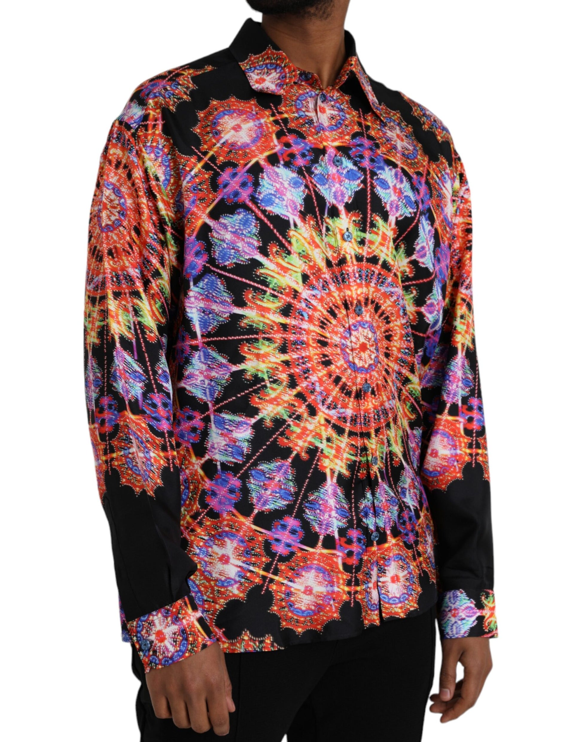 Dolce & Gabbana Multicolor Dress Shirt for Men alternate view