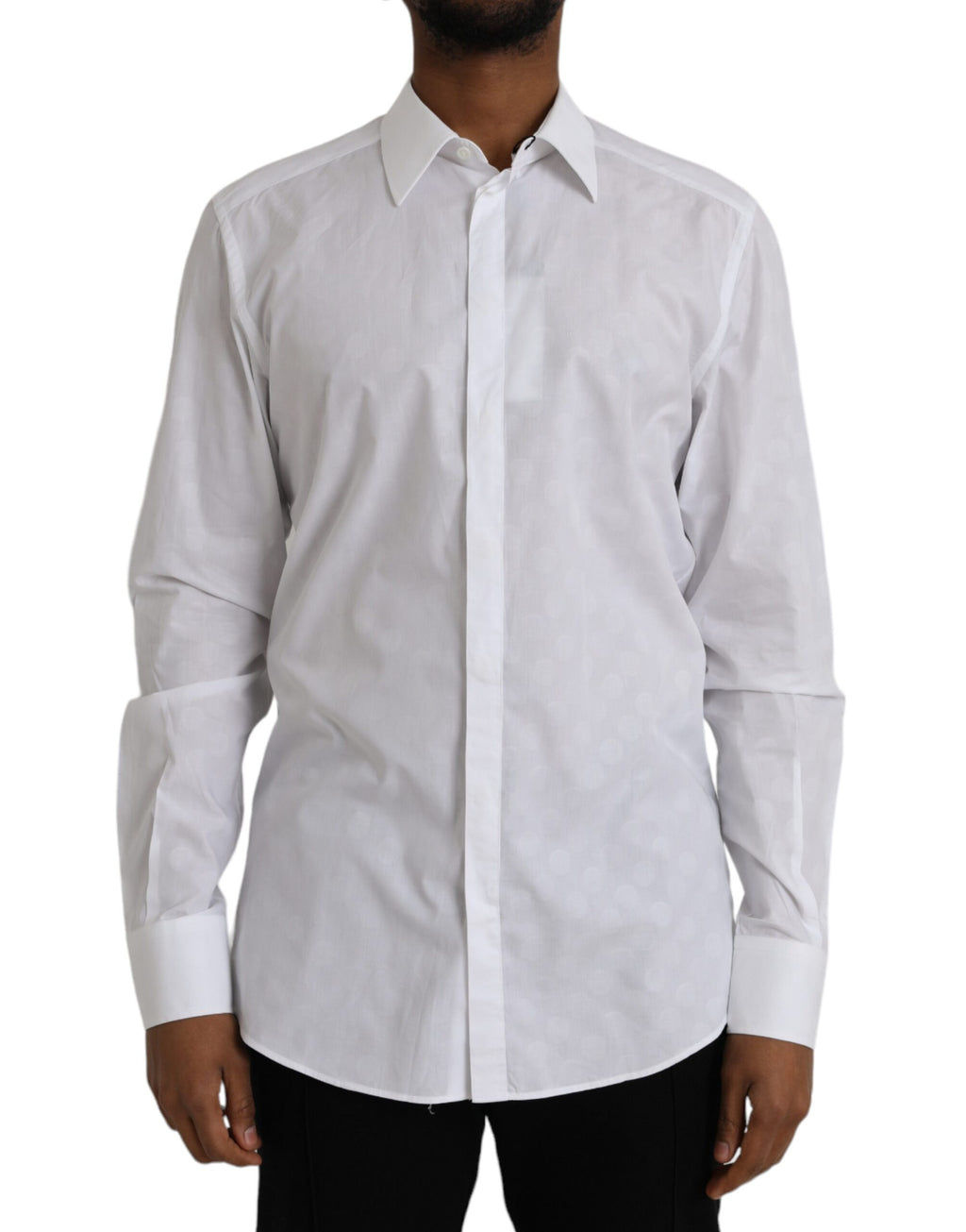 Dolce & Gabbana White Dress Shirt for Men