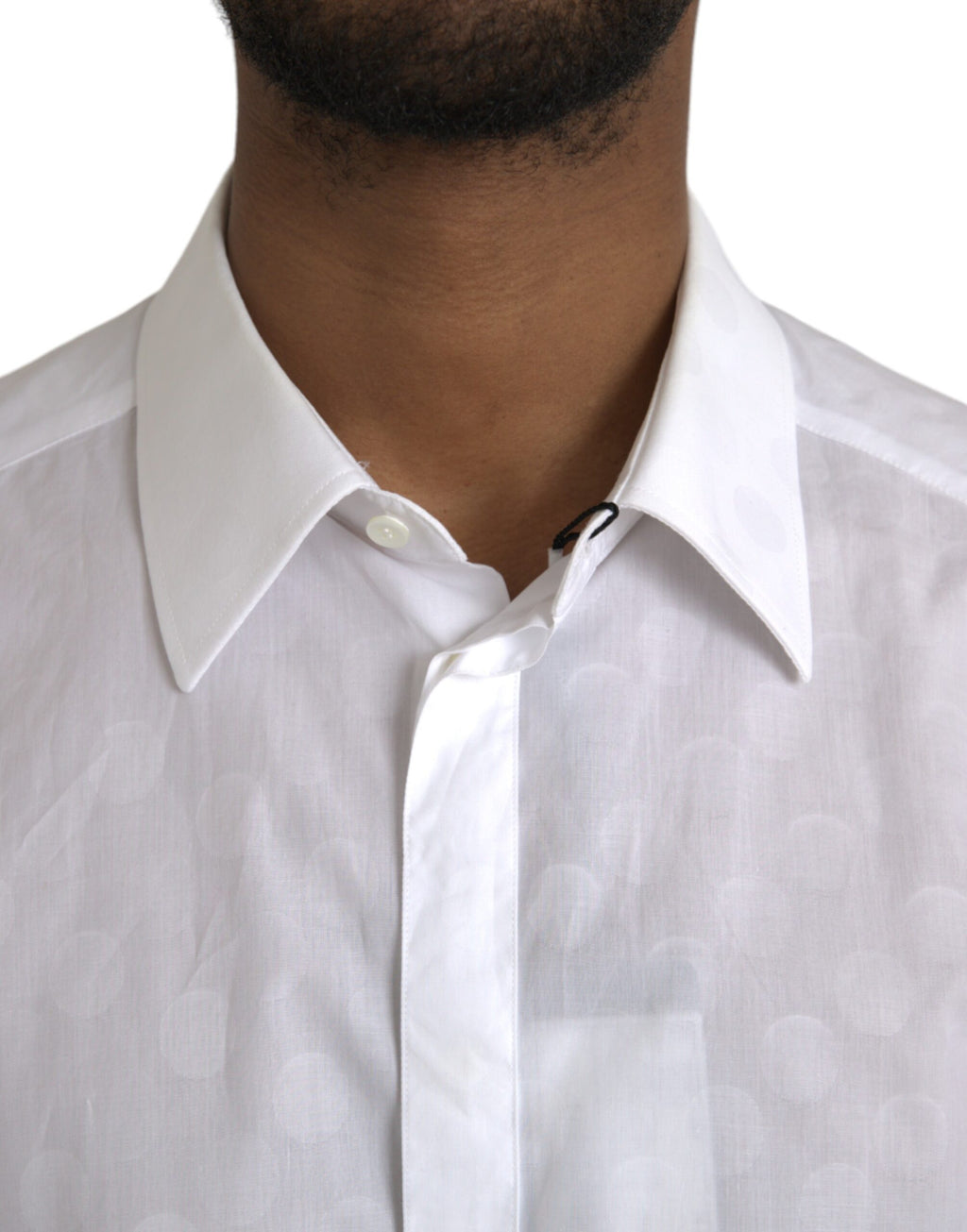 Dolce & Gabbana White Dress Shirt for Men side view