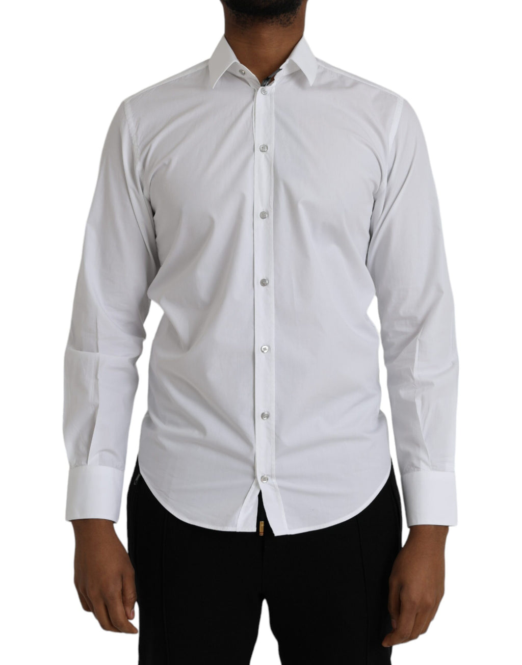 Dolce & Gabbana White Dress Shirt for Men