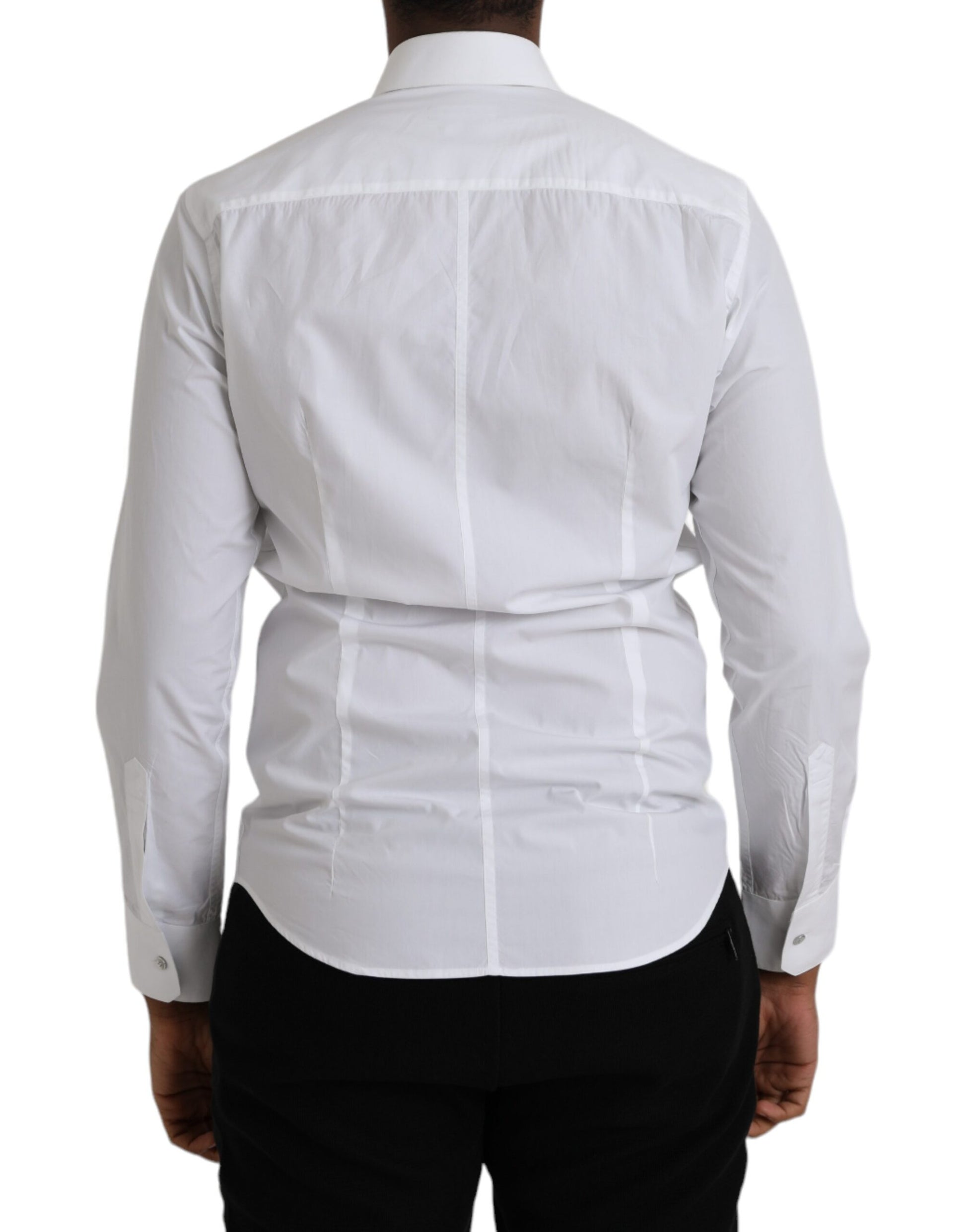 Dolce & Gabbana White Dress Shirt for Men detail view