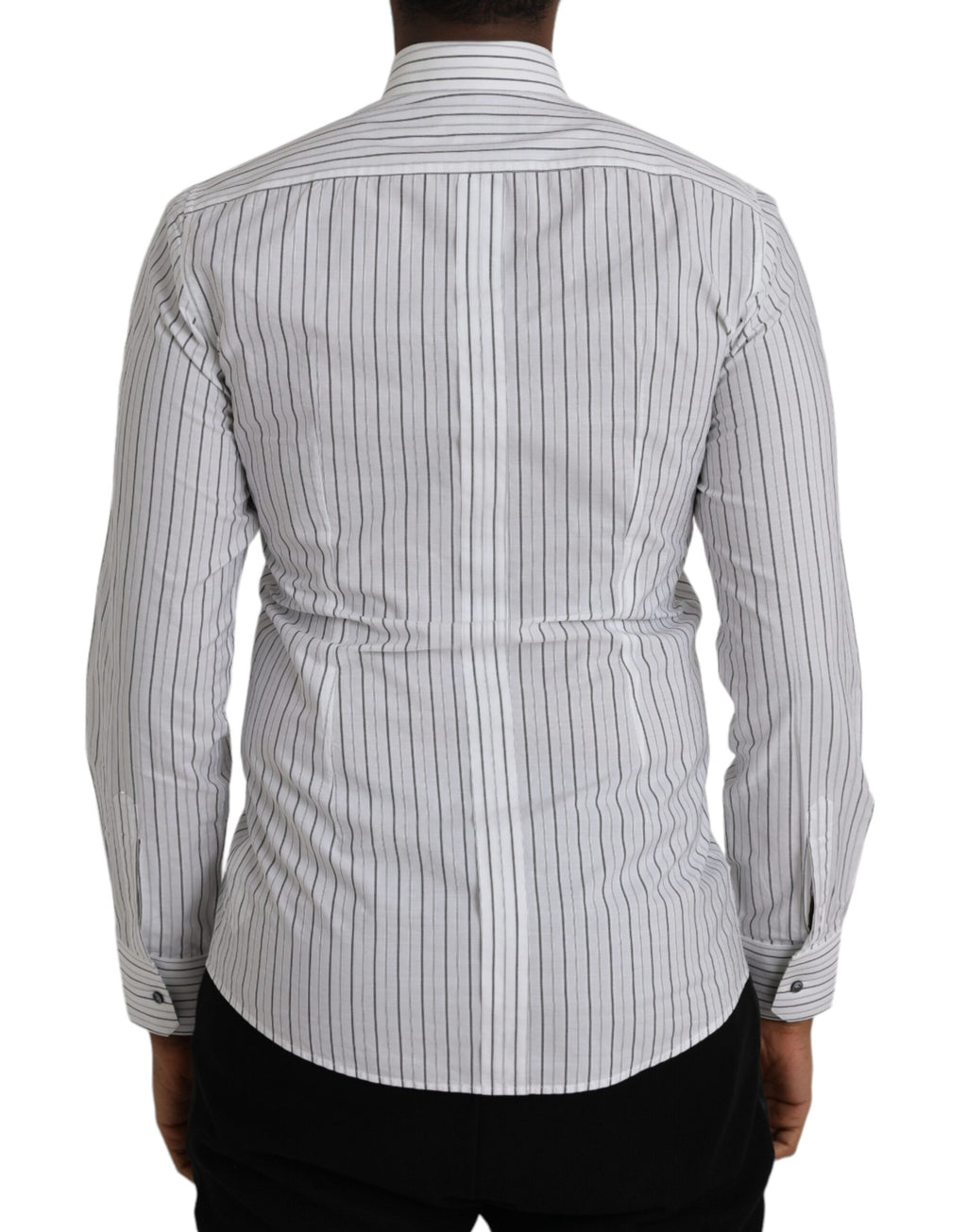 Dolce & Gabbana Black Dress Shirt for Men side view