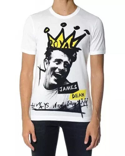 Dolce & Gabbana White T-Shirt for Men