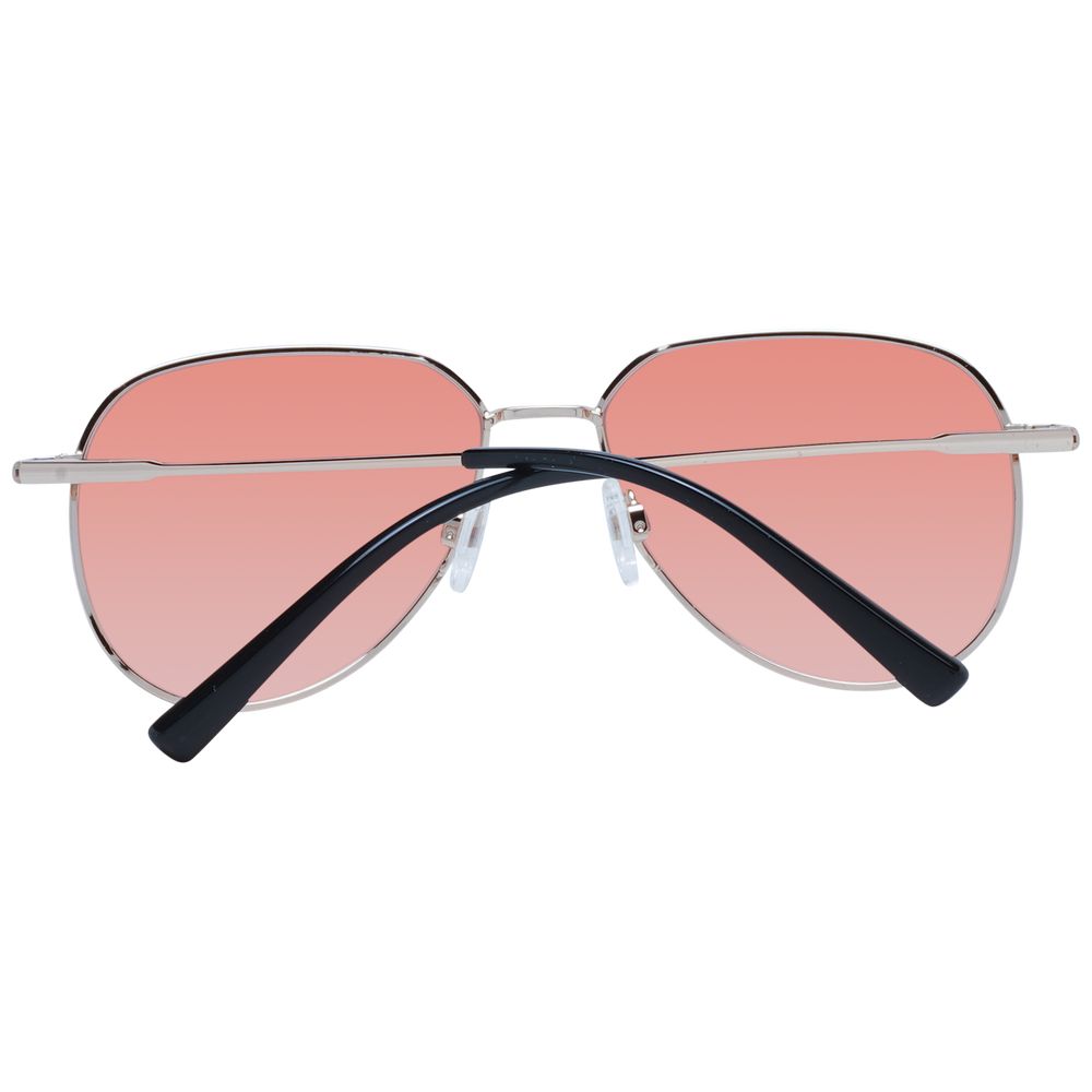 Serengeti Lunettes de Soleil en Métal Rose Doré