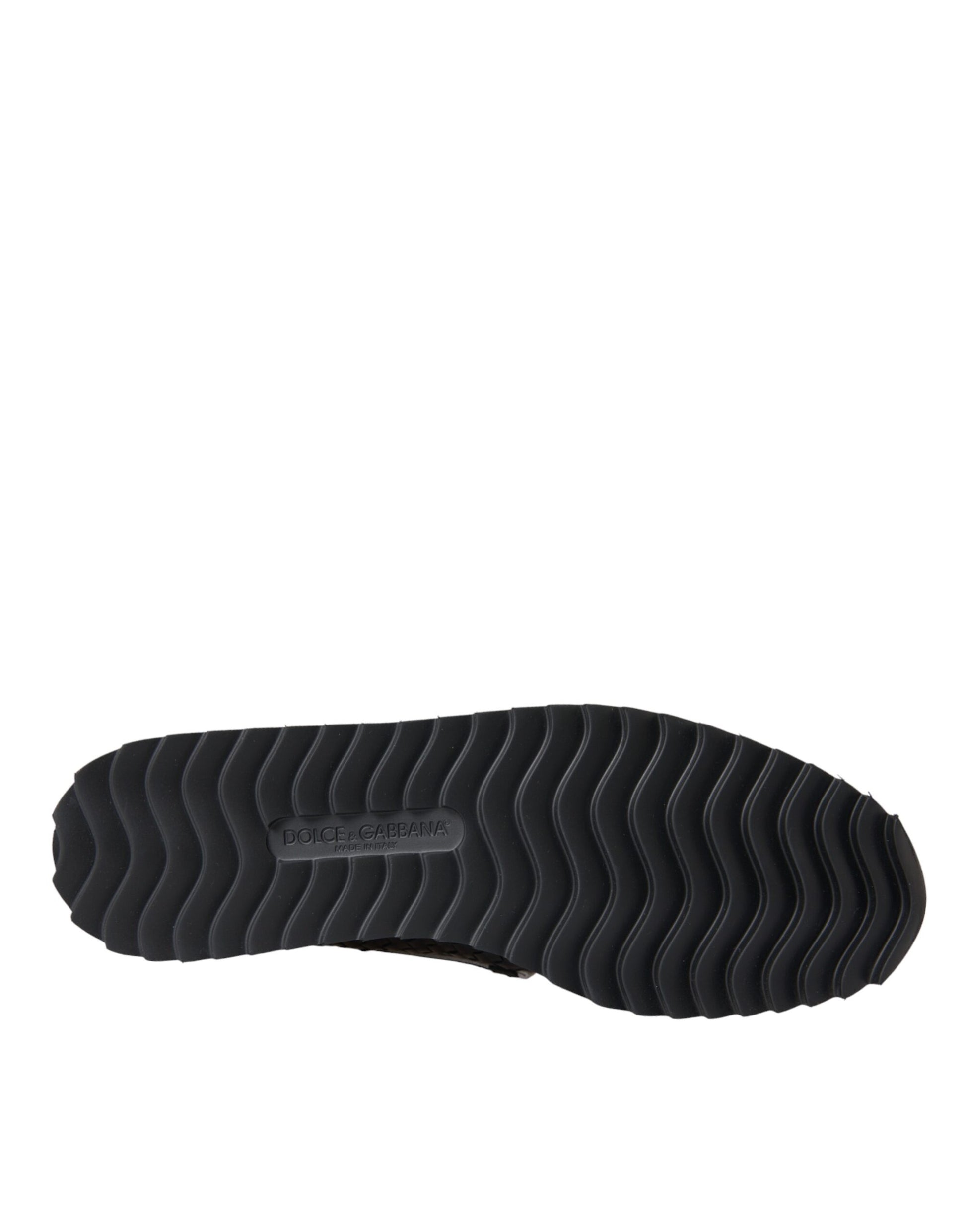 Dolce & Gabbana Black Slip On Loafers for Men additional view