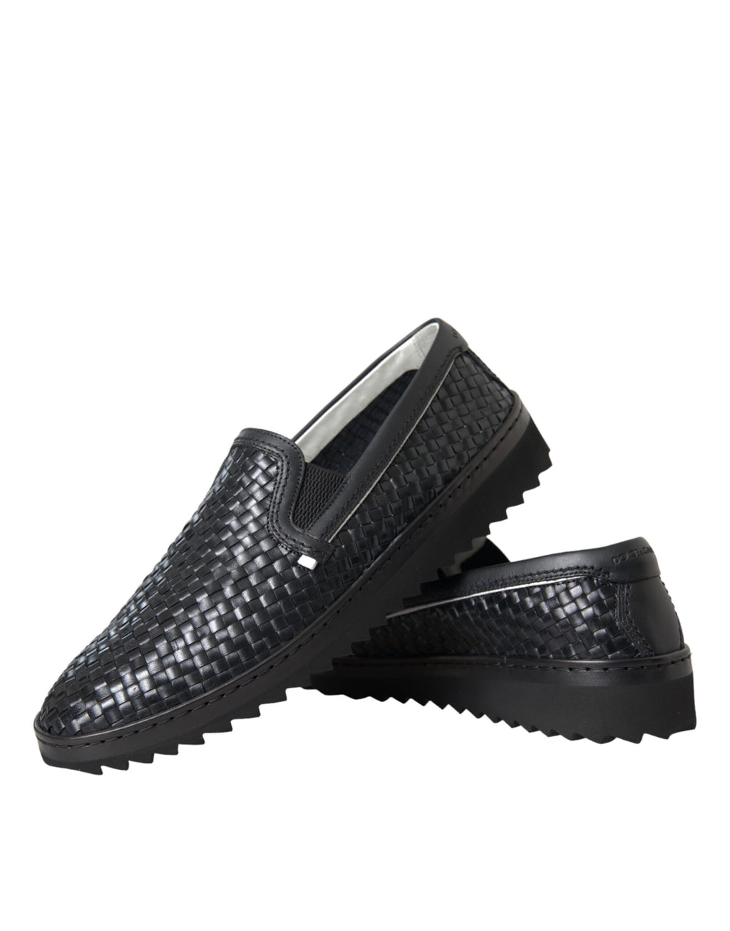 Dolce & Gabbana Black Slip On Loafers for Men additional view