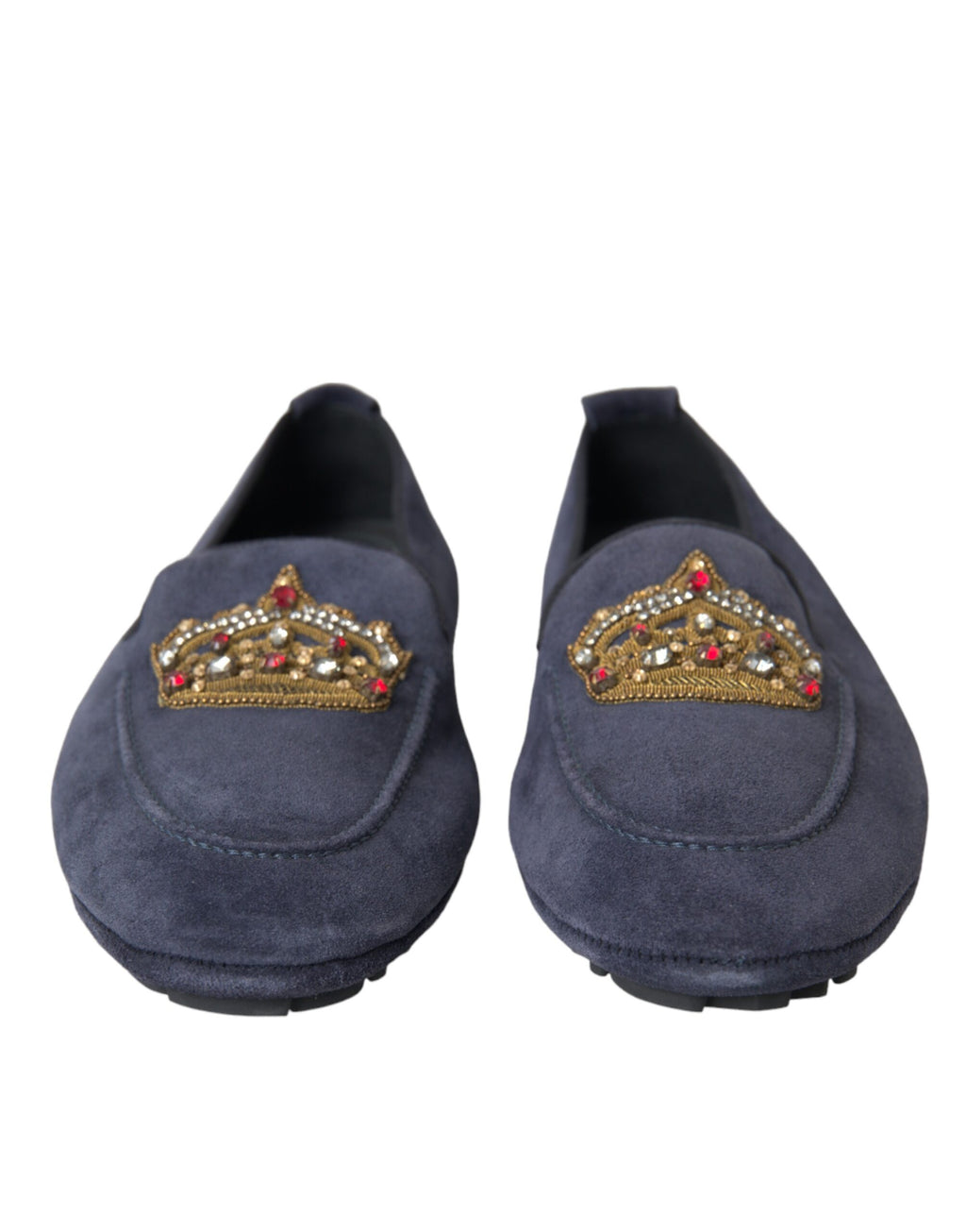 Dolce & Gabbana Blue Slip On Loafers for Men alternate view