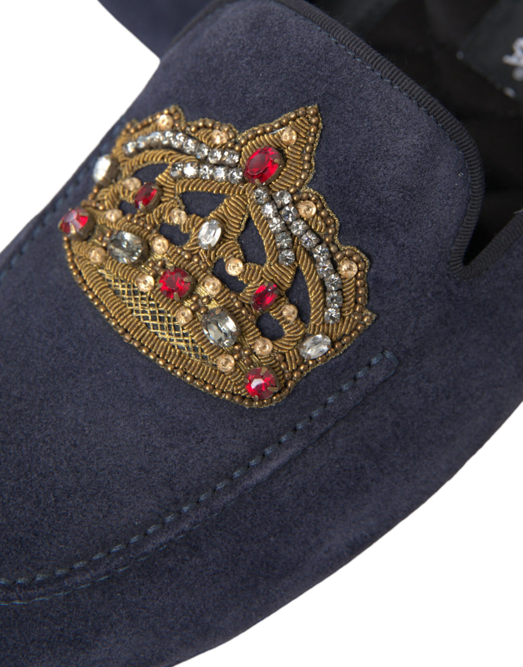 Dolce & Gabbana Blue Slip On Loafers for Men additional view
