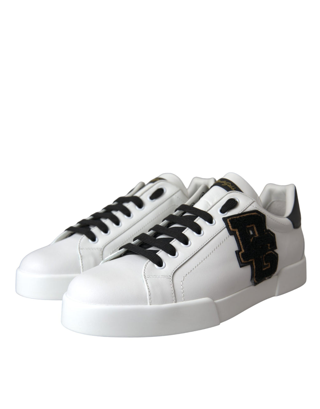 Dolce & Gabbana White Low Top Sneakers for Men detail view