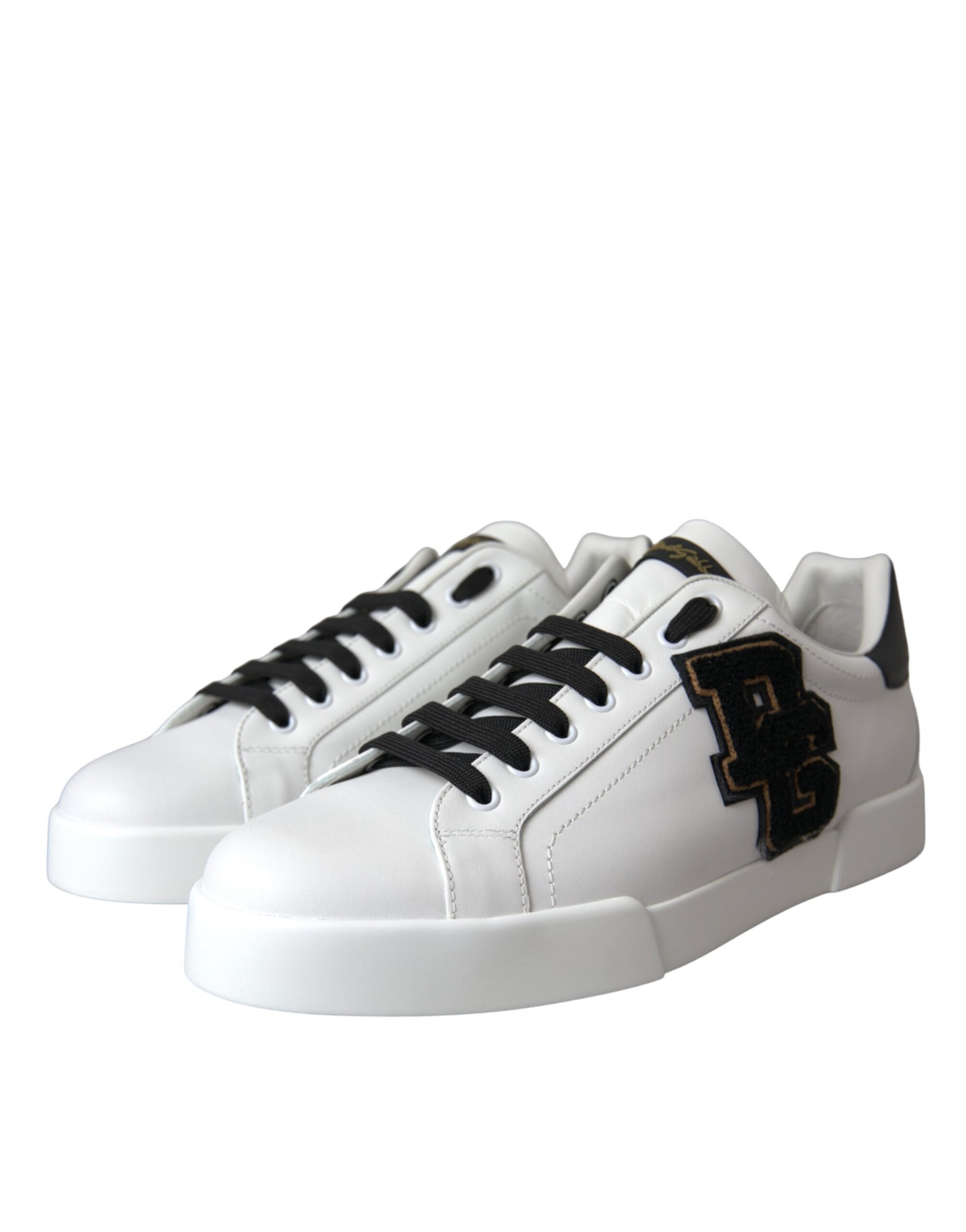 Dolce & Gabbana White Low Top Sneakers for Men detail view