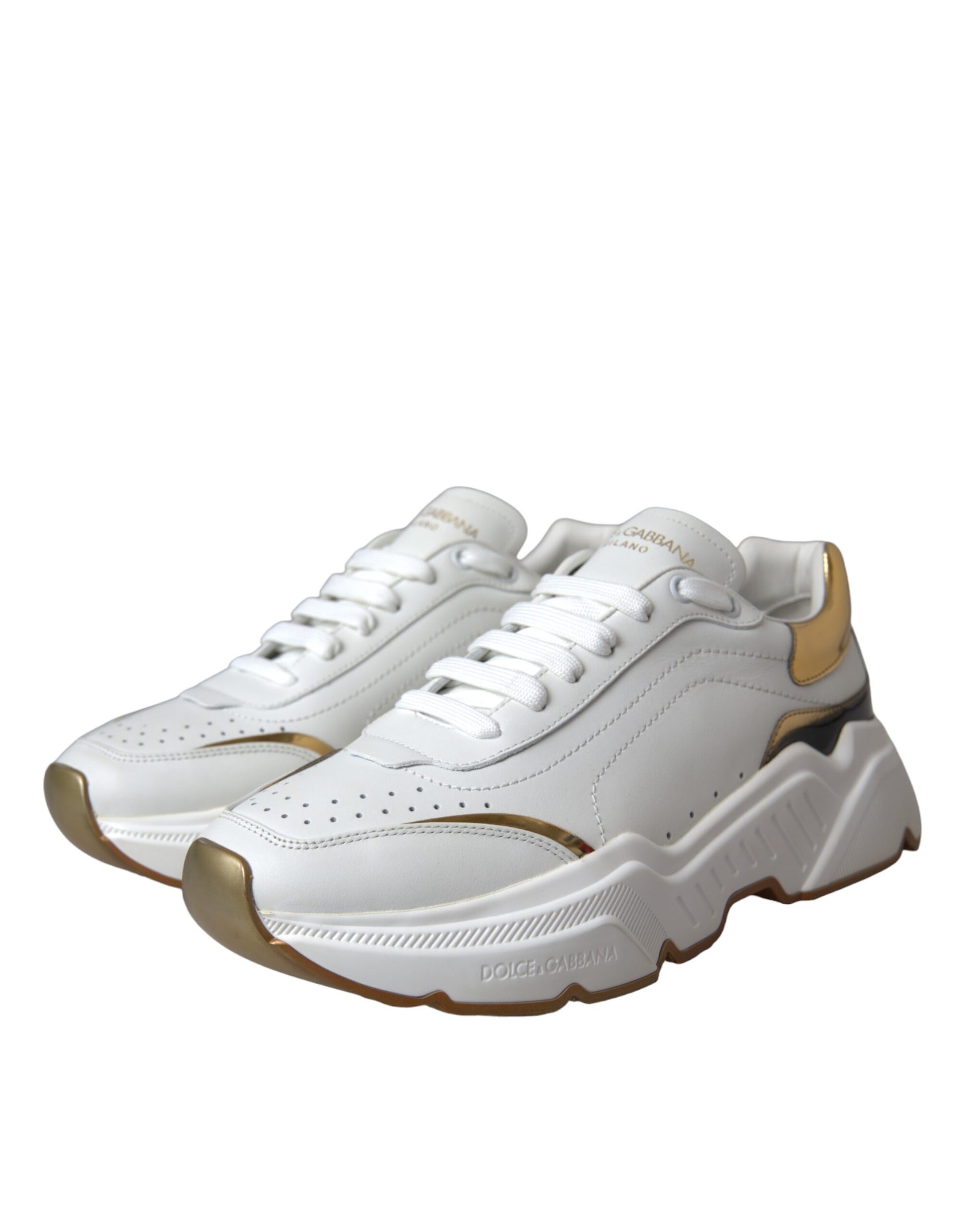 Dolce & Gabbana White Chunky Sneakers for Women detail view