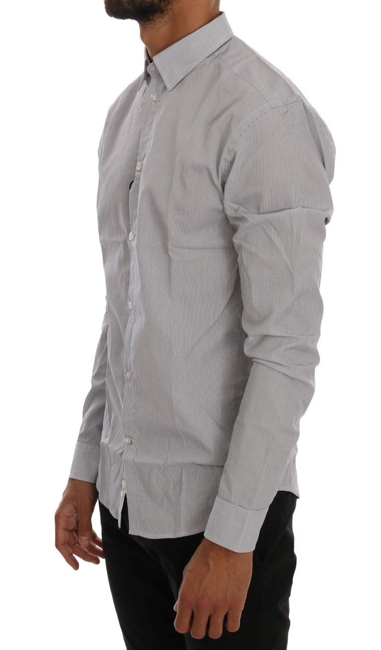 Frankie Morello Blue Dress Shirt for Men alternate view