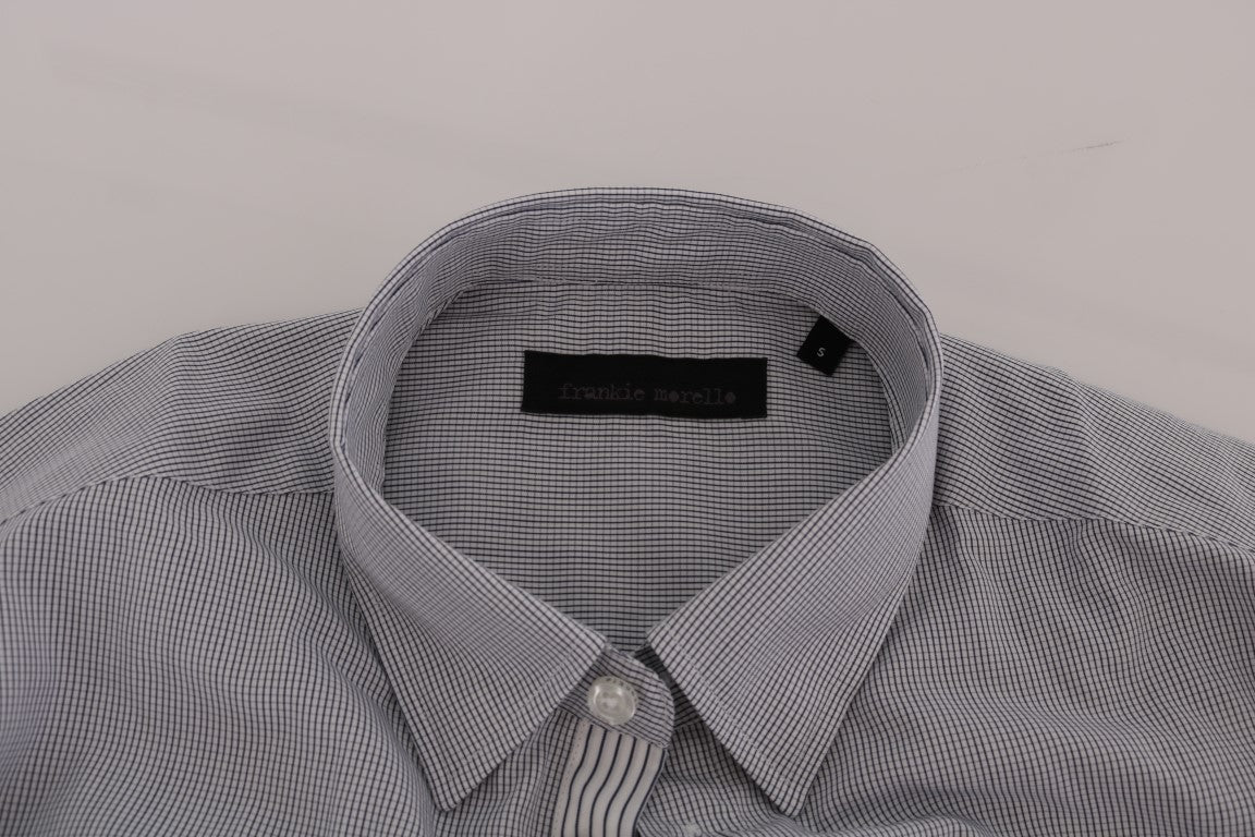 Frankie Morello Blue Dress Shirt for Men additional view