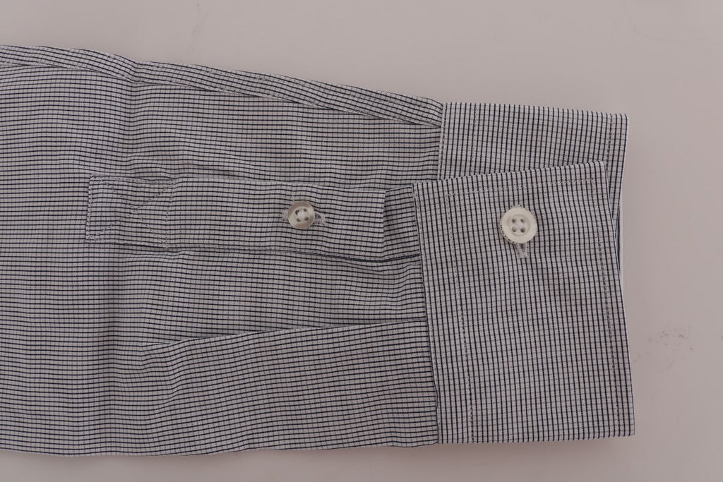 Frankie Morello Blue Dress Shirt for Men additional view
