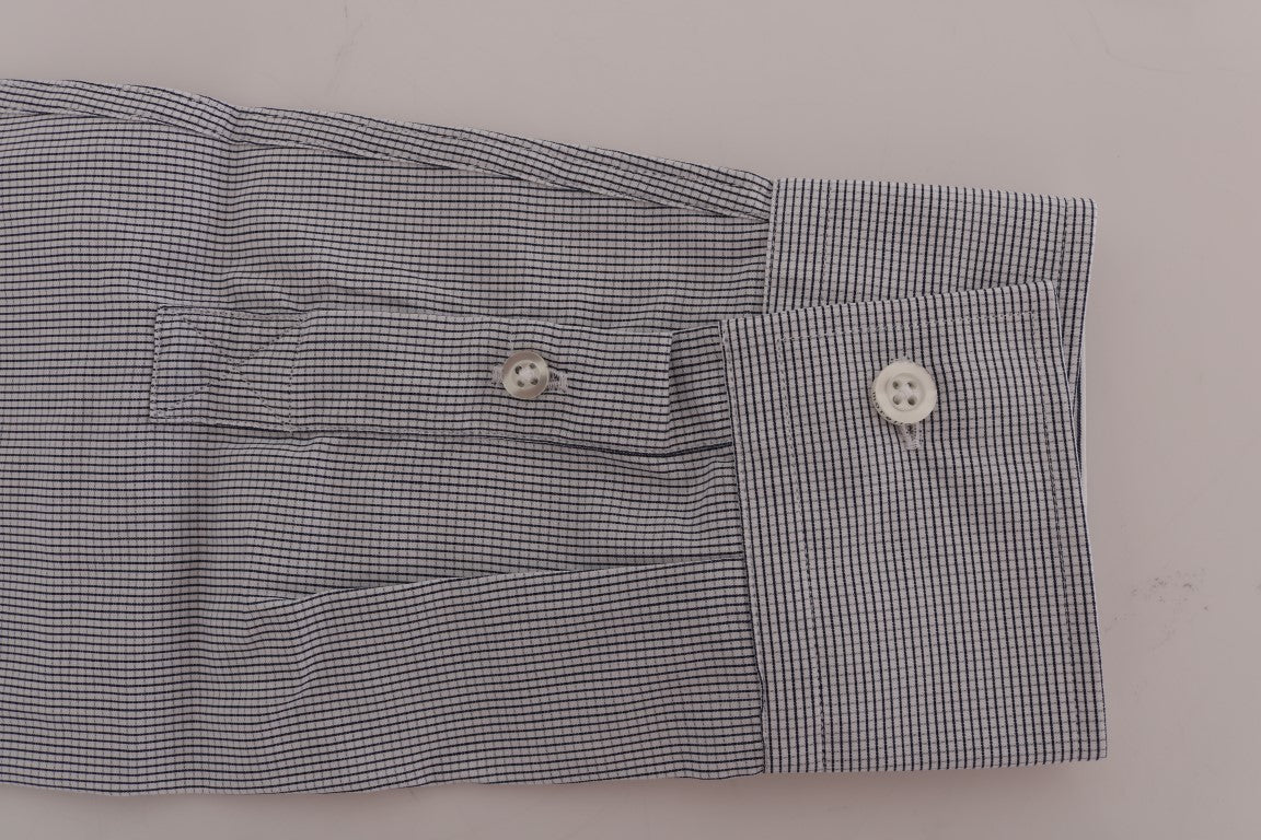 Frankie Morello Blue Dress Shirt for Men additional view