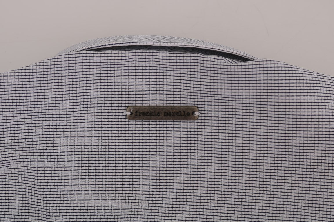 Frankie Morello Blue Dress Shirt for Men additional view