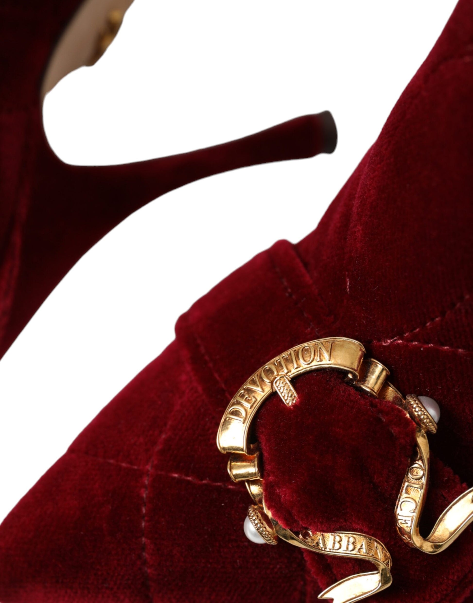Dolce & Gabbana Red High Heel for Women additional view