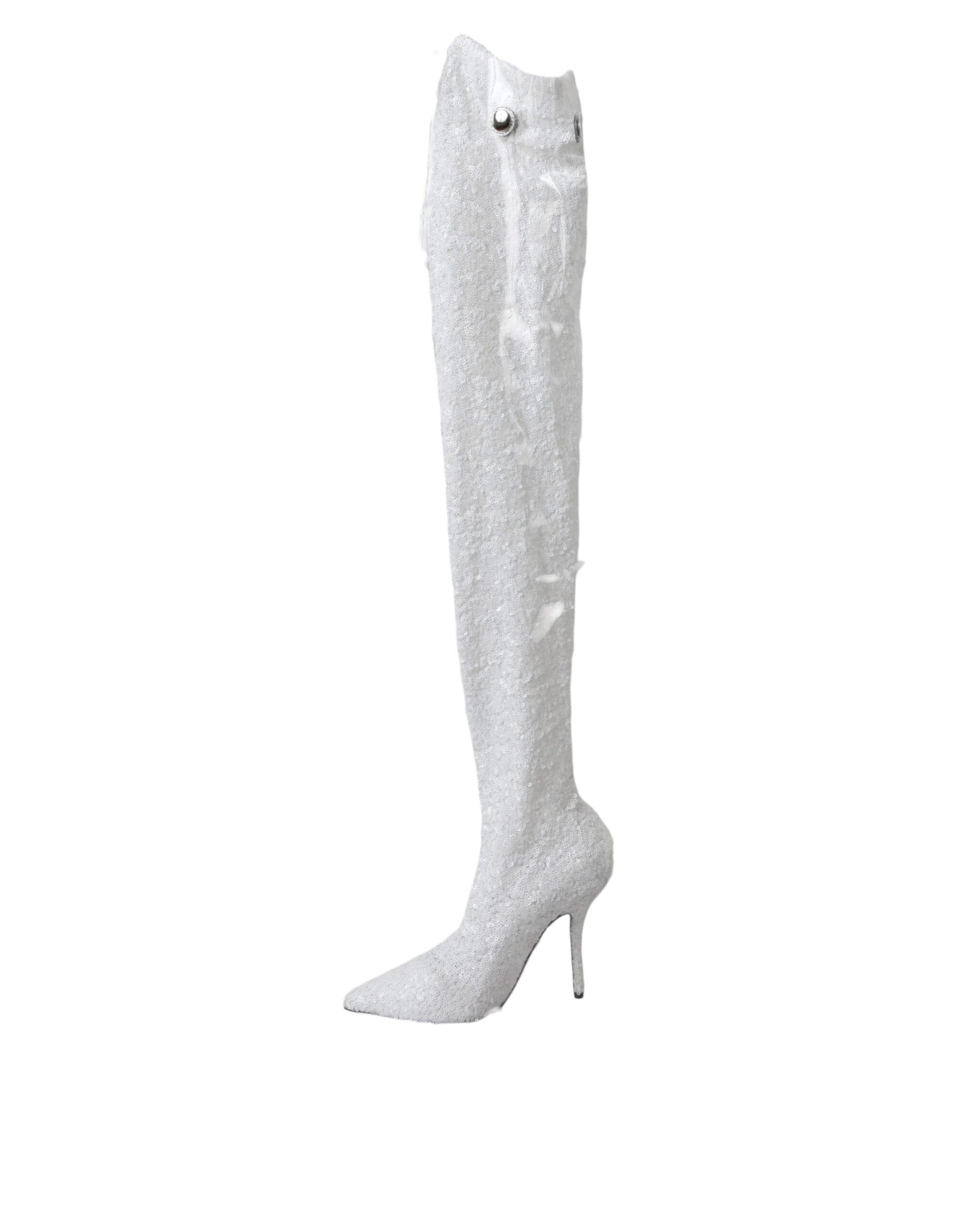 Dolce & Gabbana White High Heel for Women additional view