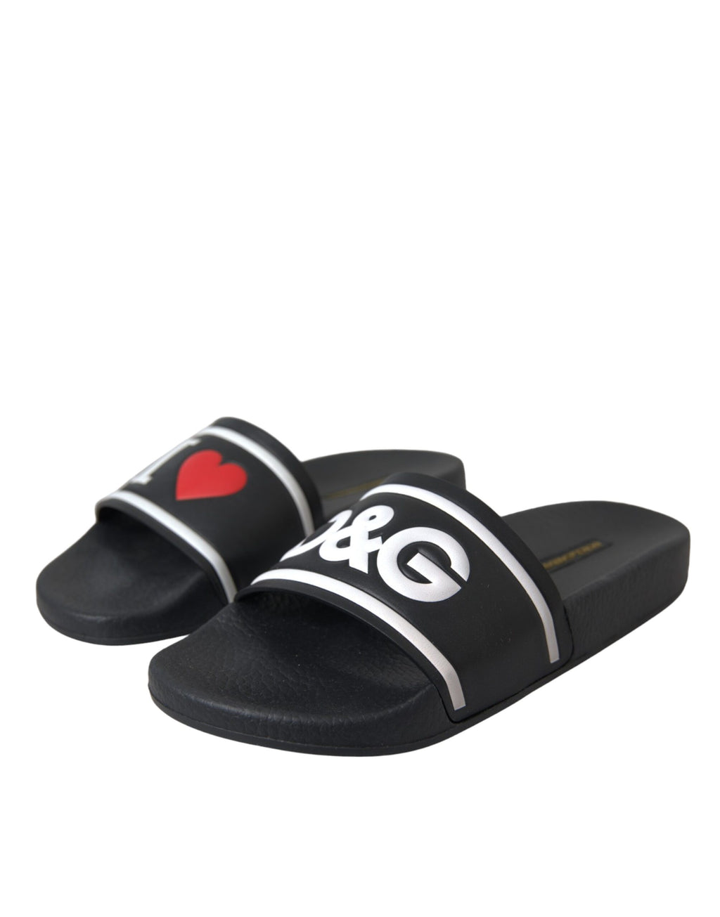 Dolce & Gabbana Black Flat for Women detail view