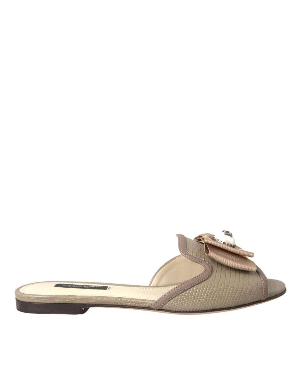 Dolce & Gabbana Beige Flat for Women