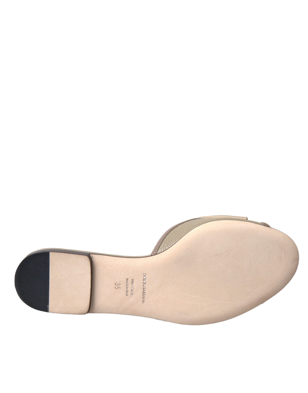 Dolce & Gabbana Beige Flat for Women additional view