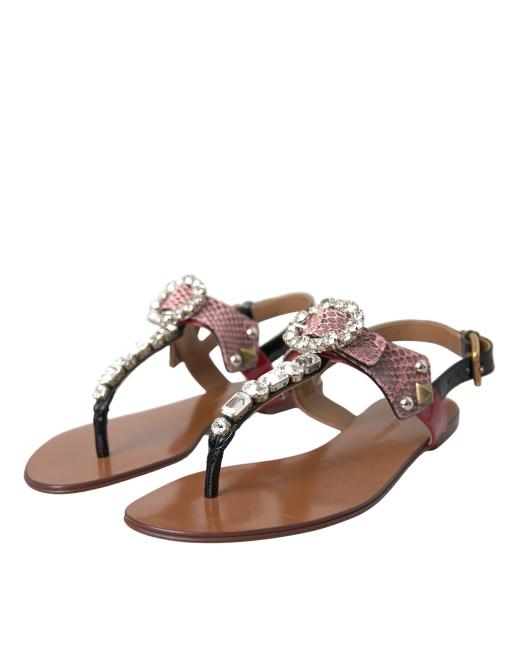 Dolce & Gabbana Multicolor Flip Flop Sandals for Women detail view